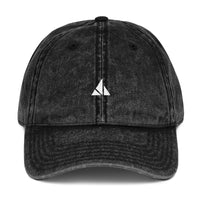 "Paper Triangles Logo" Vintage Cotton Twill Cap